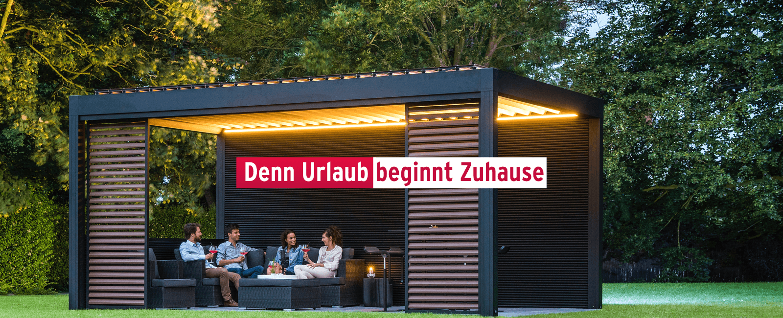 Schatteria Terrassenüberdachung