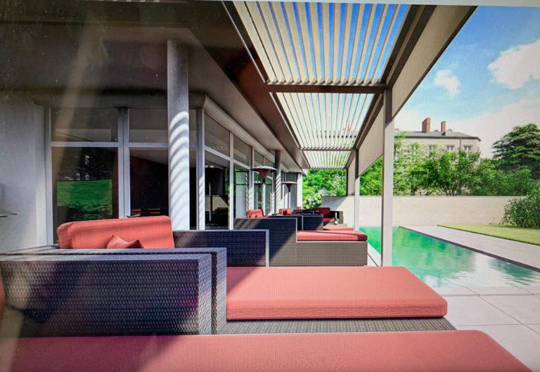 Das Renson Lamellendach als komfortable Outdoorlounge | Schatteria